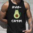 Avo-Cato Cat Avocado Meow Cat Tank Top Geschenke für Ihn