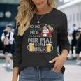 Ho Ho Hol Mir Mal Ein Bier Ugly Christmas Sweater Langarmshirts Geschenke für Sie