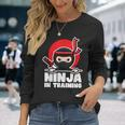 Lustiges Ninja Kampfsport Kinder Langarmshirts Geschenke für Sie