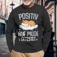 Hamster Positiv Auf Müde Tested Langarmshirts Geschenke für alte Männer