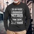Metzger Legend Butcher Master Langarmshirts Geschenke für alte Männer