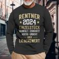 Pension Pension Reindeer 2024 Langarmshirts Geschenke für alte Männer