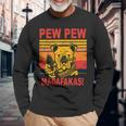 Pew Pew Madafakas Mit Aufschrift Pew Pew Pew Lustiges Geschenk Langarmshirts Geschenke für alte Männer