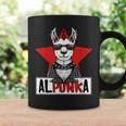 Alpunka Punk Alpaca Lama Punk Rock Rocker Anarchy Tassen Geschenkideen