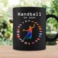 Handball Em 2024 Flag Handballer Sports Player Ball Tassen Geschenkideen