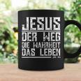 With Jesus Der Weg Die True Das Leben Tassen Geschenkideen