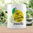 Wenn Das Leben Dir Zitronen Gibt Macht Limoncello Positive S Tassen Geschenkideen