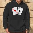 Card Game Spades And Heart As Cards For Skat And Poker Hoodie Lebensstil