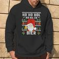 Ho Ho Hol Mir Mal Ein Bier Christmas Slogan Hoodie Lebensstil