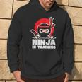 Lustiges Ninja Kampfsport Kinder Hoodie Lebensstil