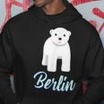 Cute Polar Bear Baby In Berlin Hoodie Lustige Geschenke