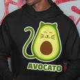 Lustiges Avocato-Katzen Hoodie, Geschenkidee für Katzenliebhaber Lustige Geschenke