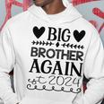 Beförderung Zum Big Brother Est 2024 Baby Unterwegs Hoodie Lustige Geschenke