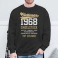 55 Jahre Oldtimer 1968 Vintage 55Th Birthday Black Sweatshirt Geschenke für alte Männer