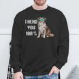 Australian Shepherd I Herd You 100 Aussie Hundebesitzer Sweatshirt Geschenke für alte Männer