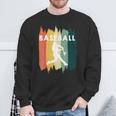 Baseball Sport Retro Baseball Sweatshirt Geschenke für alte Männer