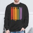 Berlin Skyline Retro Souvenir Vintage Berlin Sweatshirt Geschenke für alte Männer