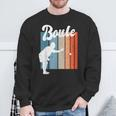 Boule Petanque Game Sport French Retro Vintage Sweatshirt Geschenke für alte Männer