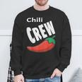Chili Crew Lustiger Chili-Cook-Off-Gewinner Für Feinschmecker Sweatshirt Geschenke für alte Männer