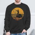 Fischer Vintage Fishing Rod Lake Sweatshirt Geschenke für alte Männer