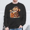 Frustrierter Monkey Will Sausage Sweatshirt Geschenke für alte Männer