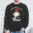 Christmas Ho Ho Hol Mir Mal Ein Bier Fun Sweatshirt Geschenke für alte Männer