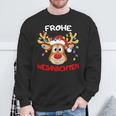 Reindeer Merry Christmas Sweatshirt Geschenke für alte Männer