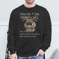 Hasi I Rabbit I Evil Hasi Sweatshirt Geschenke für alte Männer