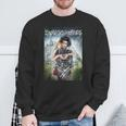 Tim Burton's Edward Scissorhands Edward And Kim Movie Poster Sweatshirt Geschenke für alte Männer