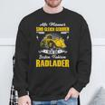 Wheel Loader Slogan Digger Loader Wheel Loader Excavator Sweatshirt Geschenke für alte Männer
