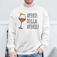Aperol Digga Summer Alcohol Aperol Spritz S Sweatshirt Geschenke für alte Männer