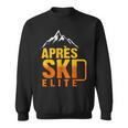 Apres Ski Elite Outfit Winter Team Party & Sauf Sweatshirt
