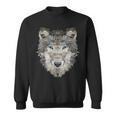 Wolf Polygon Dog Sweatshirt