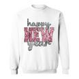 Silvester-Frohes Neues Jahr 2024-Party Blue Sweatshirt