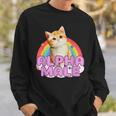 Alpha Male Cat Kitten Sweatshirt Geschenke für Ihn