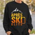 Apres Ski Elite Outfit Winter Team Party & Sauf Sweatshirt Geschenke für Ihn