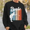 Boule Petanque Game Sport French Retro Vintage Sweatshirt Geschenke für Ihn