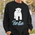 Cute Polar Bear Baby In Berlin Sweatshirt Geschenke für Ihn