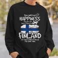 Finland Flags For Finns Sweatshirt Geschenke für Ihn