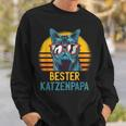 Cat Owner Cats Master Best Cat Dad Sweatshirt Geschenke für Ihn