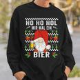 Ho Ho Hol Mir Mal Ein Bier Christmas Slogan Sweatshirt Geschenke für Ihn