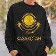 Kazakhstan Eagle Kazakh Pride Kazakh Kazakh Sweatshirt Geschenke für Ihn