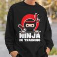 Lustiges Ninja Kampfsport Kinder Sweatshirt Geschenke für Ihn