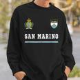San Marino Sport Football Jersey Flag Sweatshirt Geschenke für Ihn