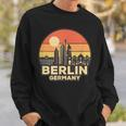 Vintage Skyline Berlin Sweatshirt Geschenke für Ihn