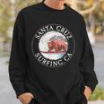 Vintage Surfer California I Retro Santa Cruz California S Sweatshirt Geschenke für Ihn