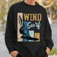 Windsurfer Windsurfintage Retro Surfer Sweatshirt Geschenke für Ihn