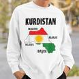 Kurden Kurdistan Newroz Kurdi Flag Her Biji Kurdistan Sweatshirt Geschenke für Ihn