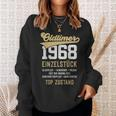 55 Jahre Oldtimer 1968 Vintage 55Th Birthday Black Sweatshirt Geschenke für Sie