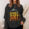 Apres Ski Elite Outfit Winter Team Party & Sauf Sweatshirt Geschenke für Sie
